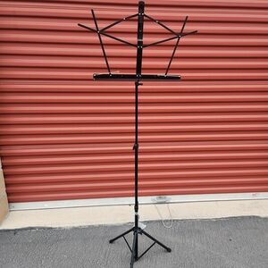 Black Music Stand